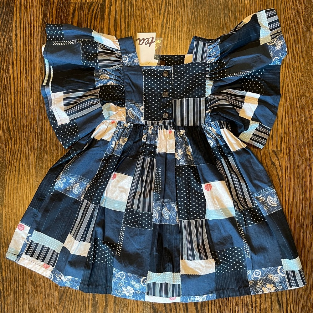 Patchwork Tea Collection Dress